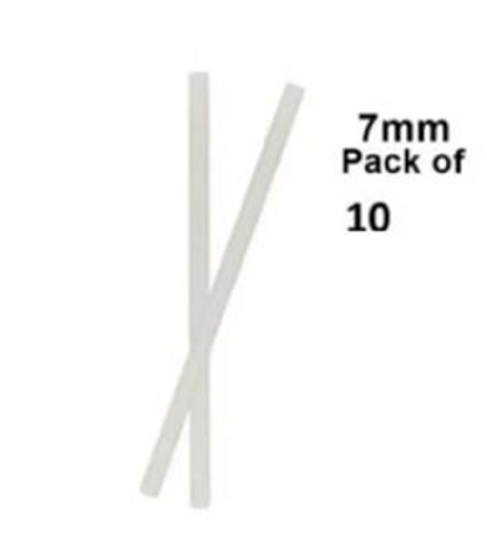 Pack of 10 - Small Glue Sticks for 7mm hole of Small Glue_Gun - باریک