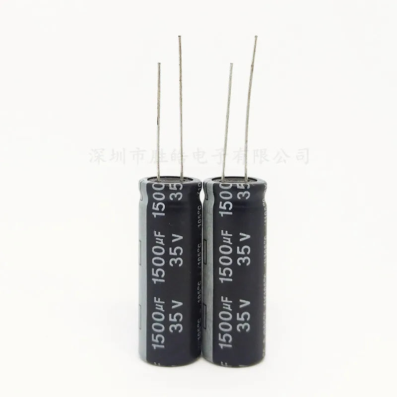 1500UF35V High-quality 13*25mm Aluminum Electrolytic Capacitors DIP 35V 1500UF Size:13X25(MM)