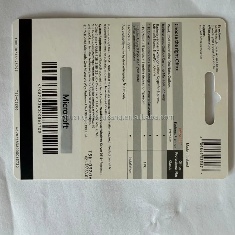Microsoft Office 2019 Professional Plus Lifetime Activation Key
