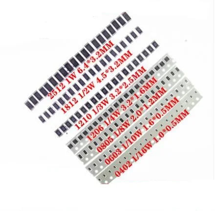 100pcs/lot SMD Chip Resistor 0603 10K Ohm 5% 1/8W Chip Resistors 0 ohm~10M Ohm 0R 22R 47R 1K 4.7K 4K7 33K 51K 10K 100K