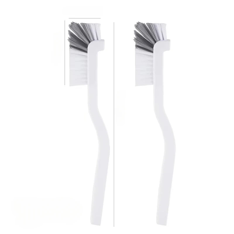 1/2/3Pcs Cleaning Cup Brush Japanese Style Sink Brush with Long Handle Elbow Design Tail Hole Wall Hanging Crevice Cleaning