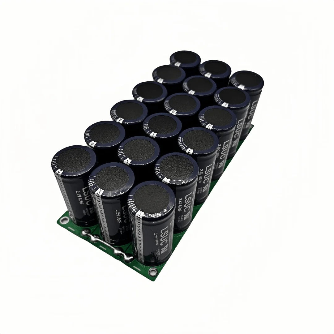 Automotive Supercapacitor Rectifier 2.7V 800F 16V 300F Voltage Stabilizer Fuel Saving Power Improving Car Component
