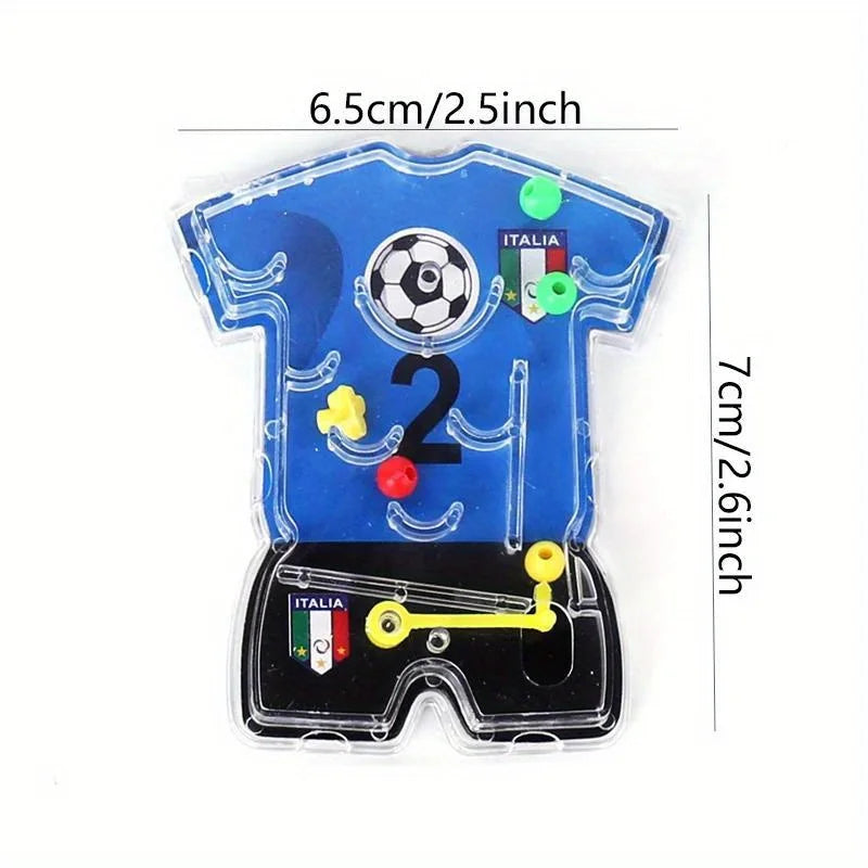1/10/20pcs Soccer Maze Party Favors, Football Theme Pinball Game Toys, Goody Bag Fillers for Kids Birthday Christmas Gift