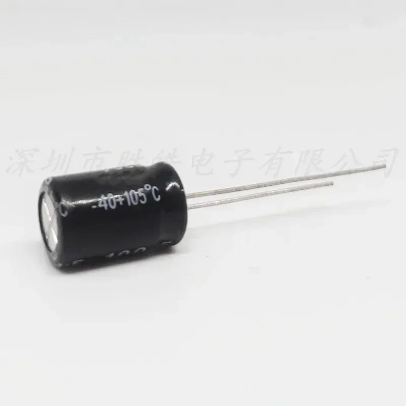 (50PCS) 50V100UF Volume:8x12mm High Quality 50V100UF Aluminum Electrolytic Capacitors