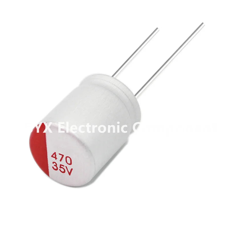 10Pcs Solid-State Capacitors DIP 35v 100uf 220uf 470uf 680uf 1000uf Applicable Power Supply Motherboard