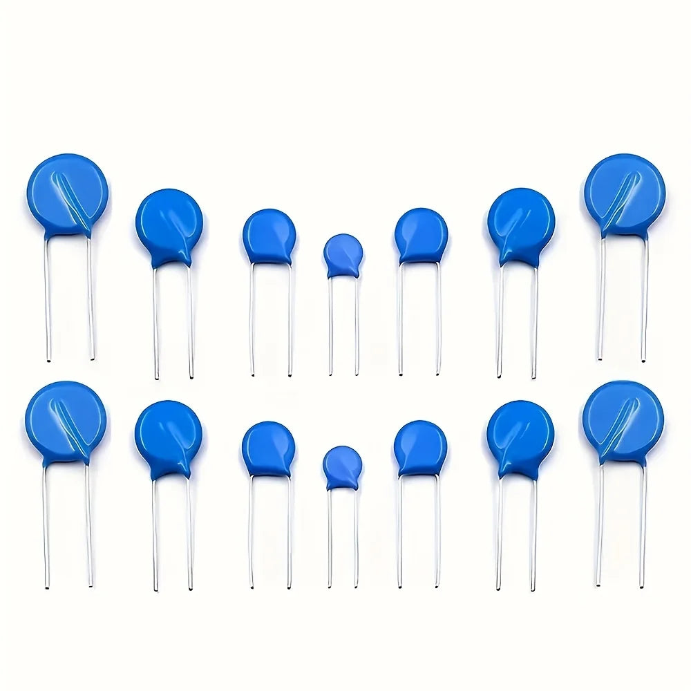 385Pcs/Lot 24Values 5D330K~20D471K Commonly Resistors 10D Set Varistor Resistor Pack Assorted kit BOX