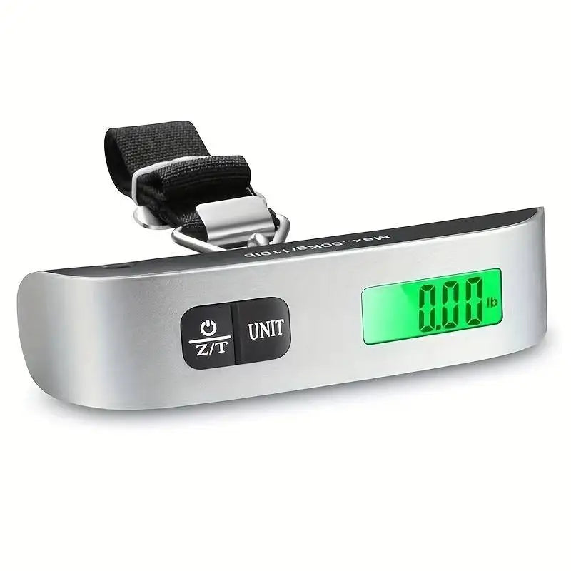 Digital Luggage Scale Electronic Portable Scale 110lb/50kg LCD Display Travel Suitcase Hanging Scales Balance Weighing Scale