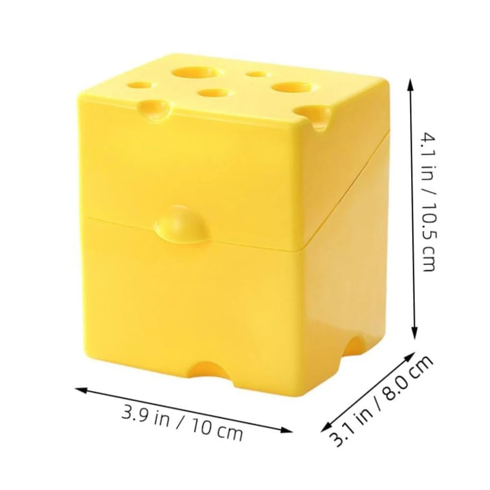 Clamshell Cheese Box, Household Kitchen Crisper, Butter, Cheese, Cheese Packaging Storage Box, Refrigerator Food Crisper Box