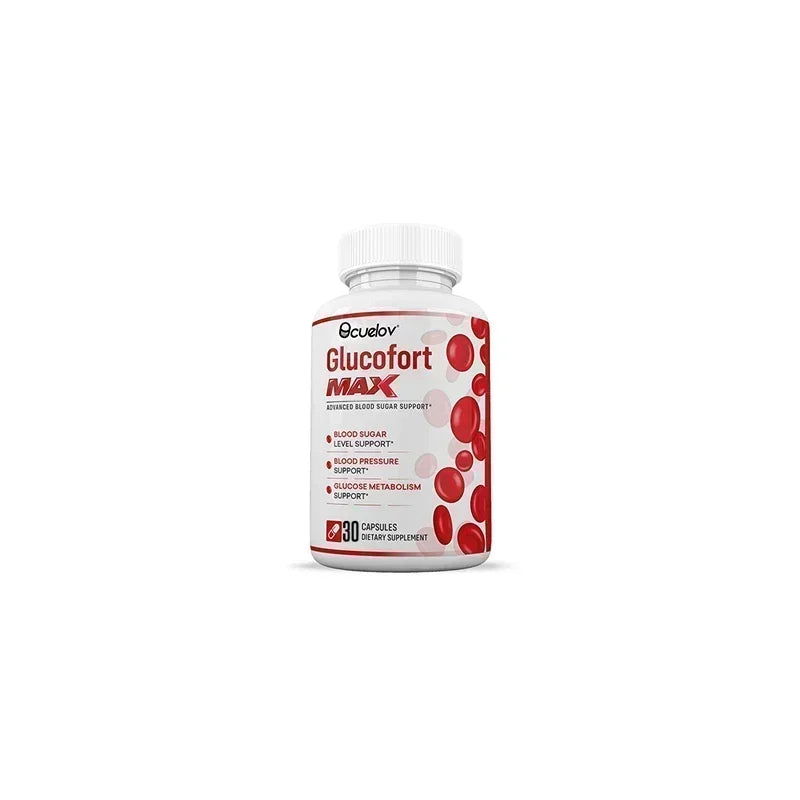 Glucofort Supplement Capsule with Vitamin C, Ginseng, Advanced Blood Sugar Support, Promotes Immune, Boosts Metabolism