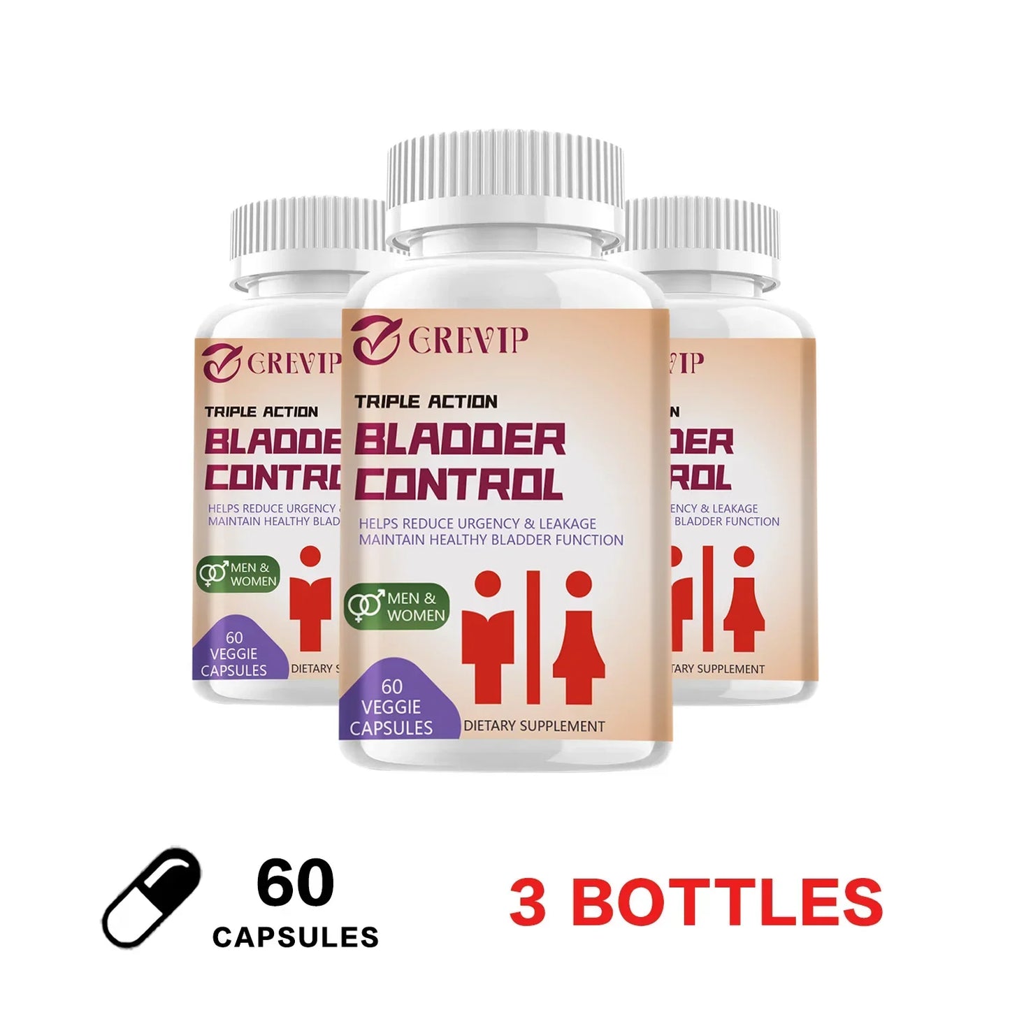 Bladder Control Supplement - Supports Urinary Tract Health - Helps Relieve Overactive Bladder and Urinary Tract Infections