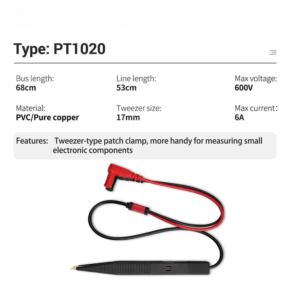 Capacitor Clip Detector Line Capacitance Test Leads Clip LCR Universal Test Capacitor Resistance Multimeter Accessories