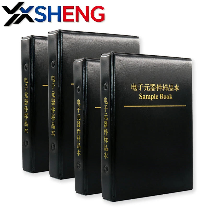 Capacitors KIT 0201 0402 0603 0805 1206 SMD Capacitor Sample Book Assortment Pack DIY