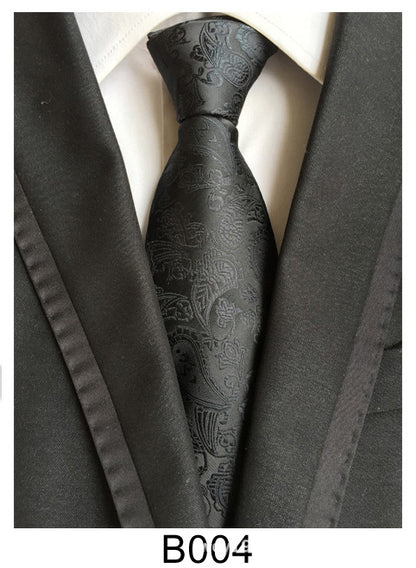 Manufacturers wholesale tie polyester jacquard tie men's casual formal wear professional business tie in stock supply