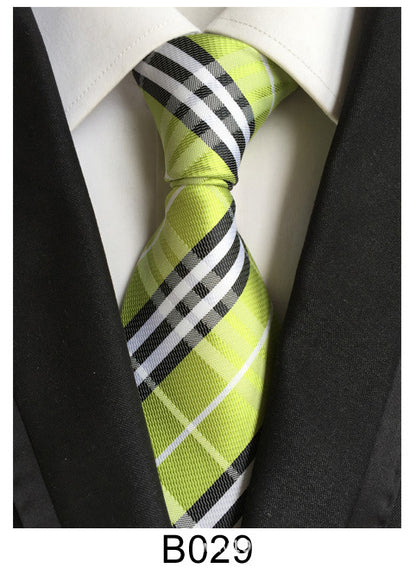 Manufacturers wholesale tie polyester jacquard tie men's casual formal wear professional business tie in stock supply