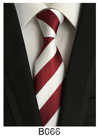 Manufacturers wholesale tie polyester jacquard tie men's casual formal wear professional business tie in stock supply
