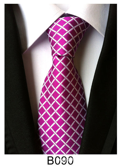 Manufacturers wholesale tie polyester jacquard tie men's casual formal wear professional business tie in stock supply