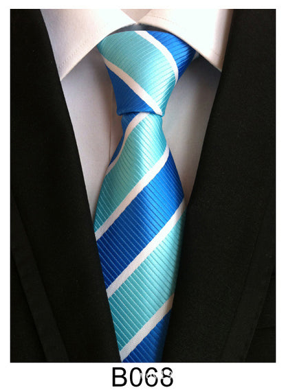 Manufacturers wholesale tie polyester jacquard tie men's casual formal wear professional business tie in stock supply
