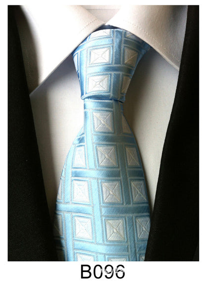 Manufacturers wholesale tie polyester jacquard tie men's casual formal wear professional business tie in stock supply