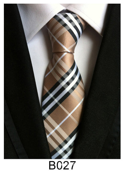 Manufacturers wholesale tie polyester jacquard tie men's casual formal wear professional business tie in stock supply