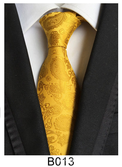 Manufacturers wholesale tie polyester jacquard tie men's casual formal wear professional business tie in stock supply