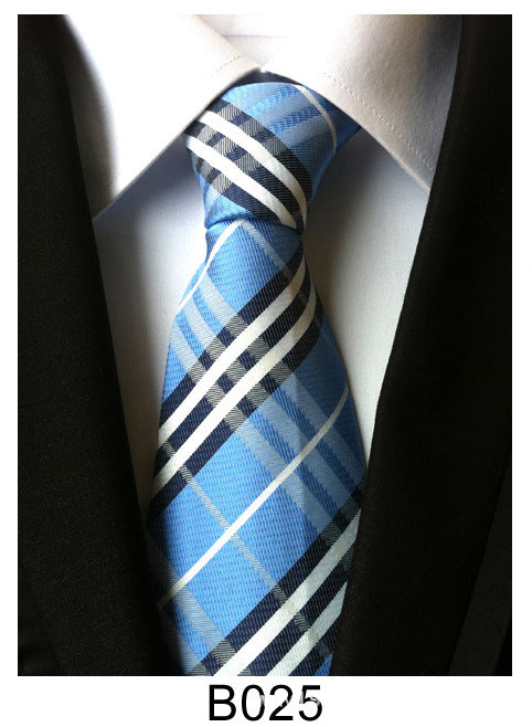 Manufacturers wholesale tie polyester jacquard tie men's casual formal wear professional business tie in stock supply