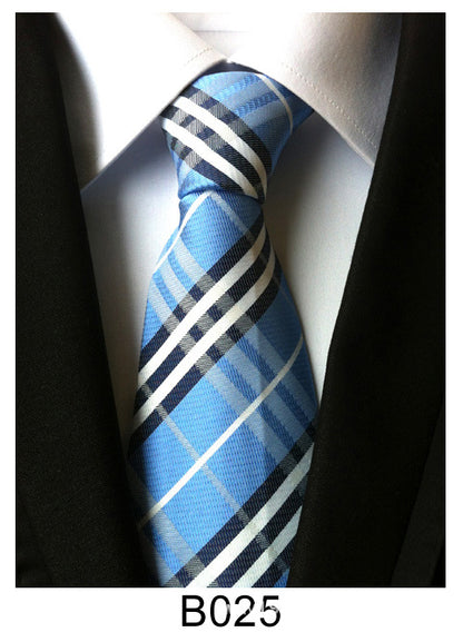 Manufacturers wholesale tie polyester jacquard tie men's casual formal wear professional business tie in stock supply