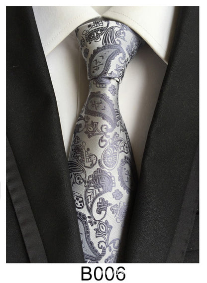 Manufacturers wholesale tie polyester jacquard tie men's casual formal wear professional business tie in stock supply