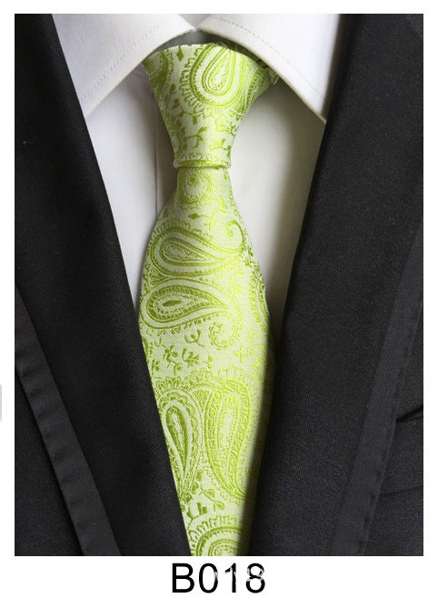 Manufacturers wholesale tie polyester jacquard tie men's casual formal wear professional business tie in stock supply