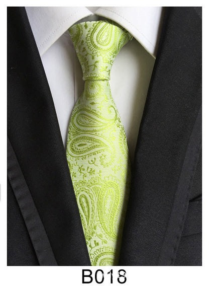 Manufacturers wholesale tie polyester jacquard tie men's casual formal wear professional business tie in stock supply