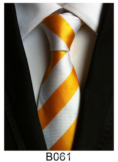 Manufacturers wholesale tie polyester jacquard tie men's casual formal wear professional business tie in stock supply