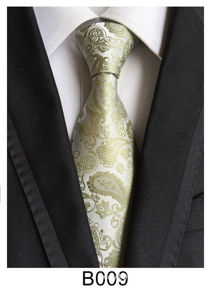 Manufacturers wholesale tie polyester jacquard tie men's casual formal wear professional business tie in stock supply