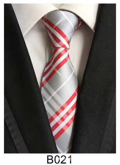 Manufacturers wholesale tie polyester jacquard tie men's casual formal wear professional business tie in stock supply