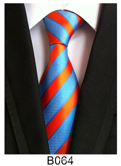 Manufacturers wholesale tie polyester jacquard tie men's casual formal wear professional business tie in stock supply