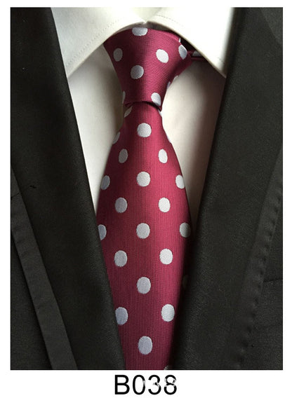 Manufacturers wholesale tie polyester jacquard tie men's casual formal wear professional business tie in stock supply