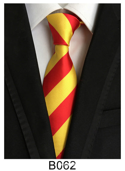 Manufacturers wholesale tie polyester jacquard tie men's casual formal wear professional business tie in stock supply
