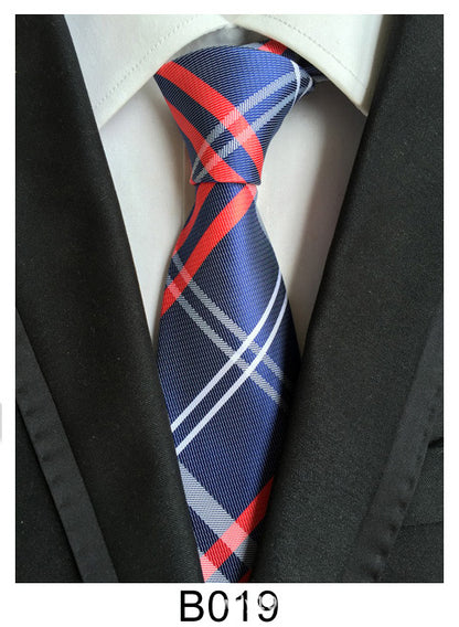 Manufacturers wholesale tie polyester jacquard tie men's casual formal wear professional business tie in stock supply