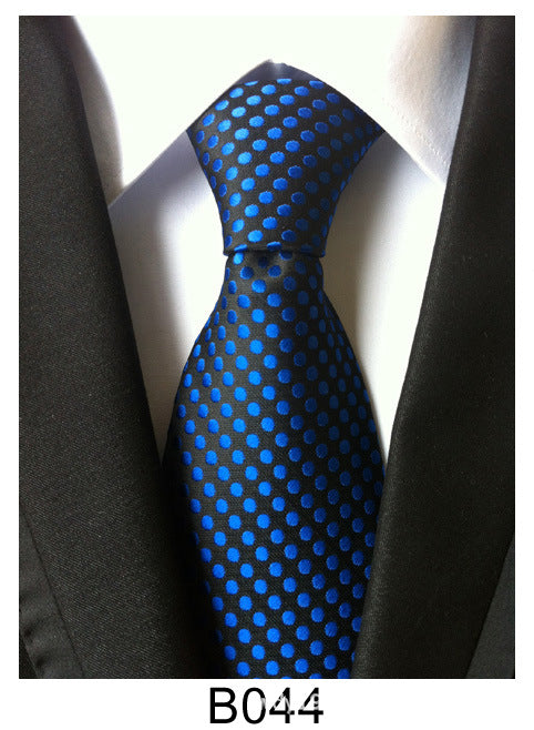 Manufacturers wholesale tie polyester jacquard tie men's casual formal wear professional business tie in stock supply