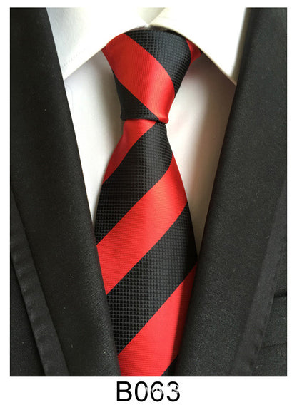 Manufacturers wholesale tie polyester jacquard tie men's casual formal wear professional business tie in stock supply