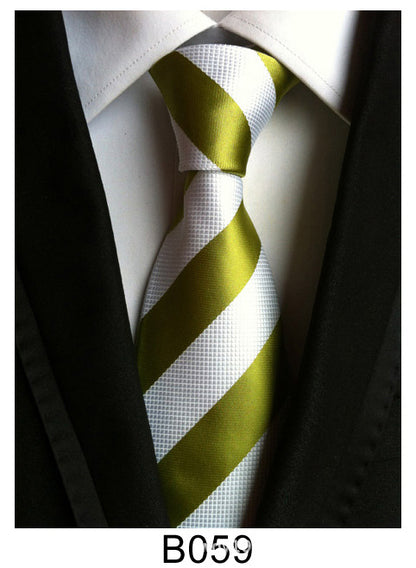 Manufacturers wholesale tie polyester jacquard tie men's casual formal wear professional business tie in stock supply