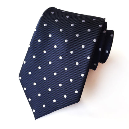 Manufacturers wholesale tie polyester jacquard tie men's casual formal wear professional business tie in stock supply