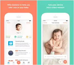 Android Parenting/Baby Monitoring Apps Development Company Website Digital Marketing Software for Mobile Devices Stock Available
