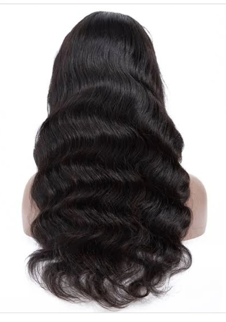 Transparent 13x4 13x6 Lace Wig Hand Tied Weft Raw Indian Virgin Remy Human Hair Natural Soft Comfortable Straight Body Wave Hair