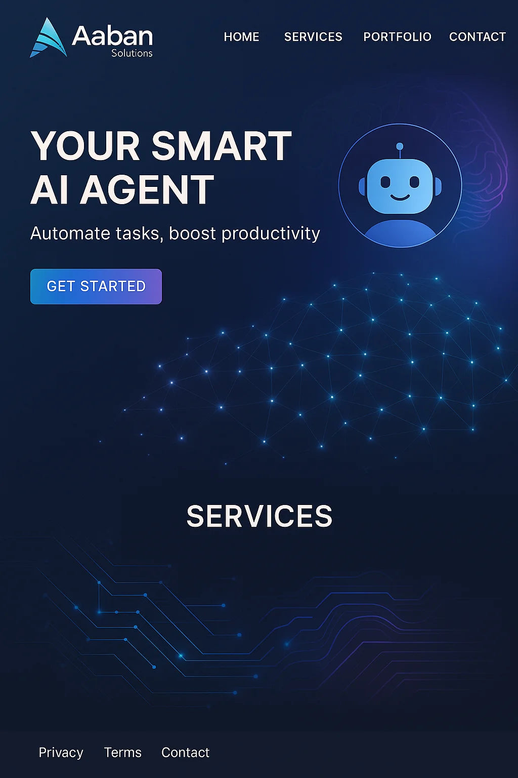 Custom AI Agent Development Intelligent Chatbot solutions Multi-Platform Integration White Label AI Software for Business