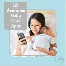 Android Parenting/Baby Monitoring Apps Development Company Website Digital Marketing Software for Mobile Devices Stock Available