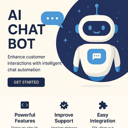 Professional AI Chat Bot Software NLP Powered Conversational Assistant Multi Language Live Chat Integration for Business Growth