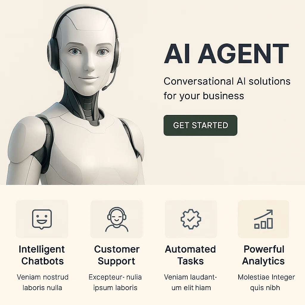 Custom AI Agent Development Intelligent Chatbot solutions Multi-Platform Integration White Label AI Software for Business