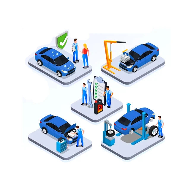 New Automotive Workshop Evolution Redefining Repair Experiences with Advanced Software for Sale by Indian Exporters