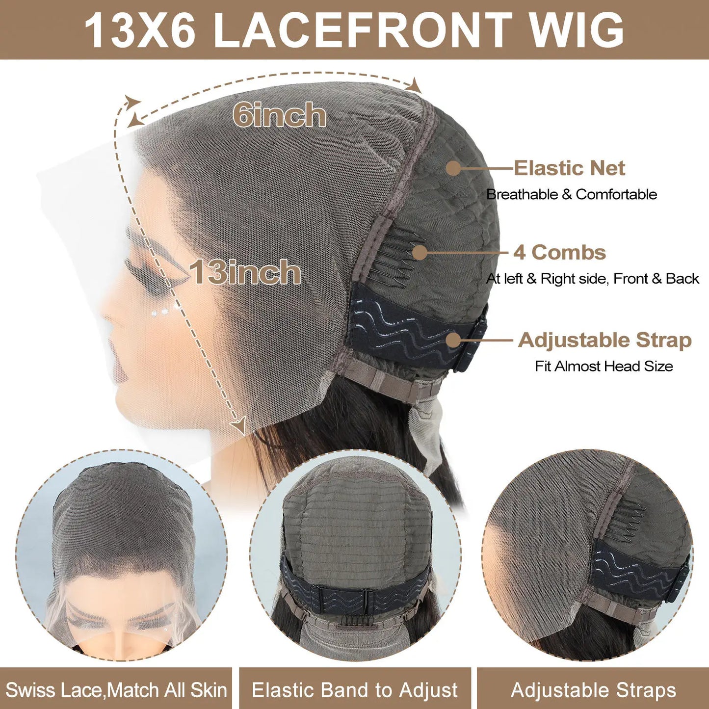 13x6 Glueless Hd Lace Frontal Wig Vietnamese Raw Hair Wigs Human Hair Lace Front Virgin Cuticle Aligned Hair bone straight Wig