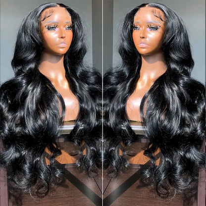 13X4 Human Hair Transparent Swiss Lace Frontal Wig, Wholesale Virgin Raw Vietnamese Human Hair Wig Glueless HD Lace Frontal Wigs