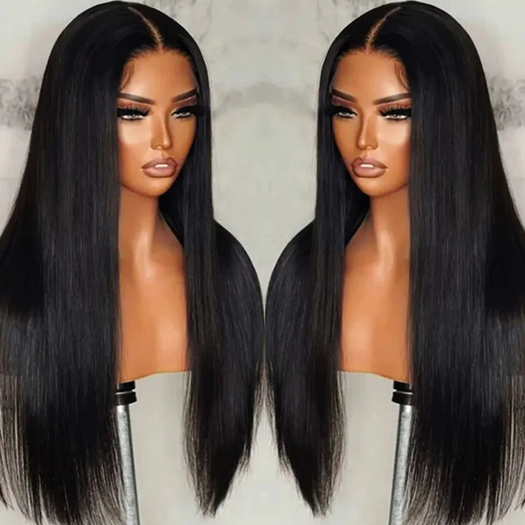 10A Raw Indian Hair Lace Frontal Human Hair Wigs,Glueless Full HD Lace Wigs Human Hair Lace Front,Body Wave Wigs for Black Women